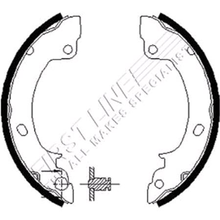 First Line Brake Shoe Set