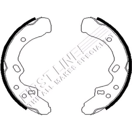 First Line Brake Shoe Set