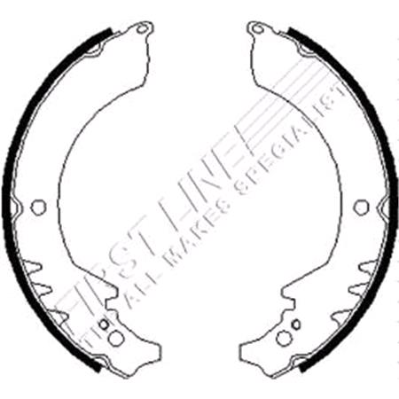 First Line Brake Shoe Set