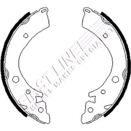 First Line Brake Shoe Set