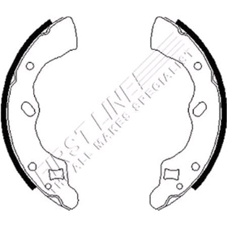 First Line Brake Shoe Set