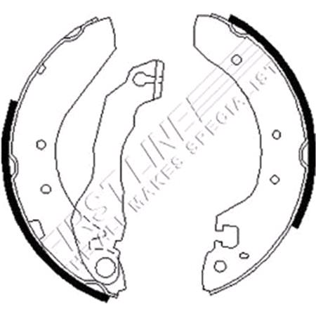 First Line Brake Shoe Set