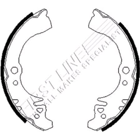 First Line Brake Shoe Set