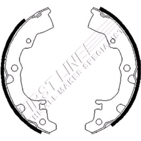 First Line Brake Shoe Set