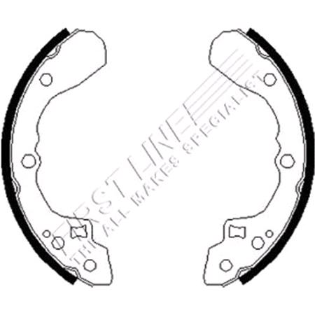 First Line Brake Shoe Set
