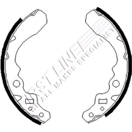 First Line Brake Shoe Set