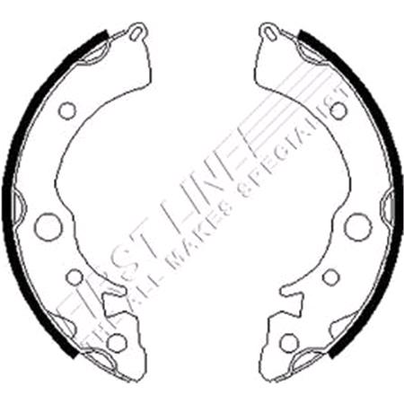 First Line Brake Shoe Set
