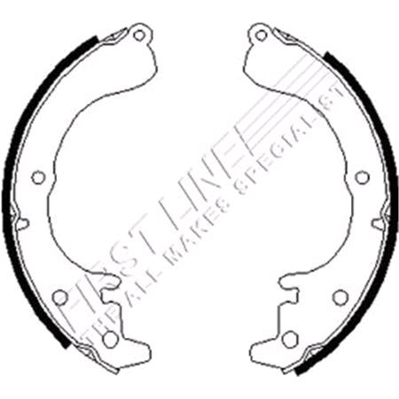 First Line Brake Shoe Set