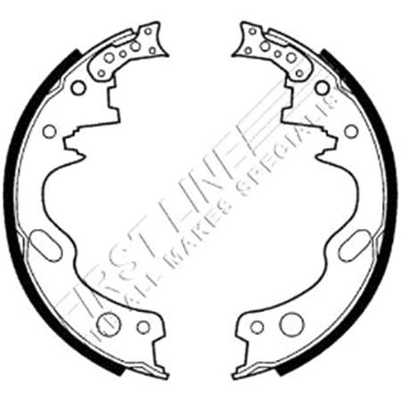 First Line Brake Shoe Set
