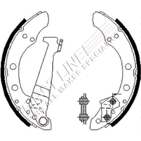 First Line Brake Shoe Set