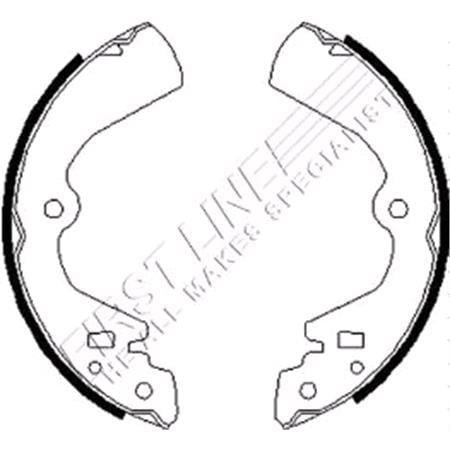 First Line Brake Shoe Set
