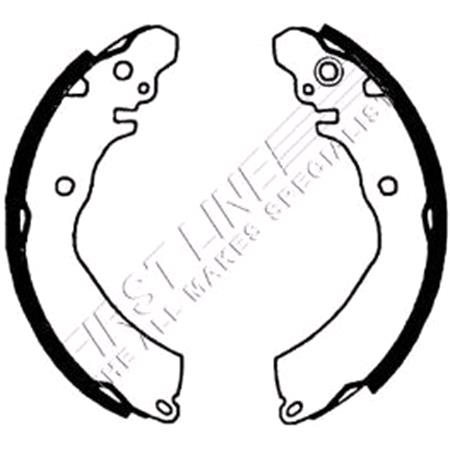 First Line Brake Shoe Set
