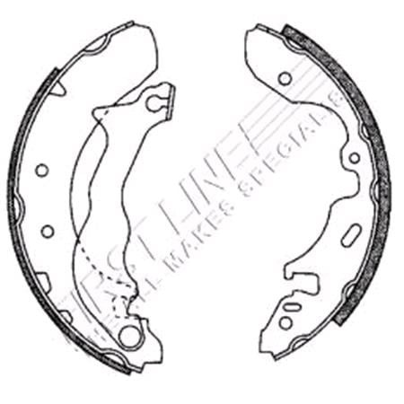 First Line Brake Shoe Set