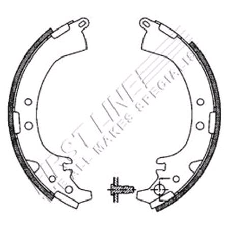 First Line Brake Shoe Set