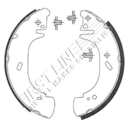 First Line Brake Shoe Set