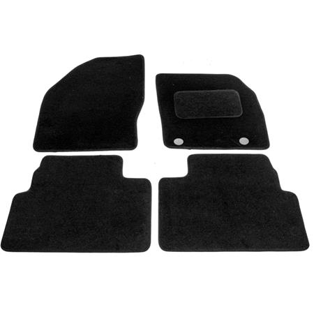 Tailored Car Floor Mats in Black for Ford B Max 2012 Onwards