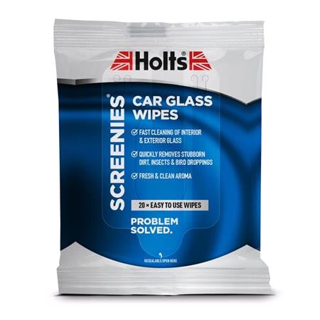 Holts Screenies Car Glass Wipes   20 Pack