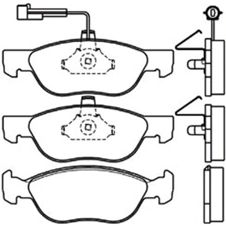 Mintex Front Brake Pads (Full set for Front Axle) *SALE*   MDB1734