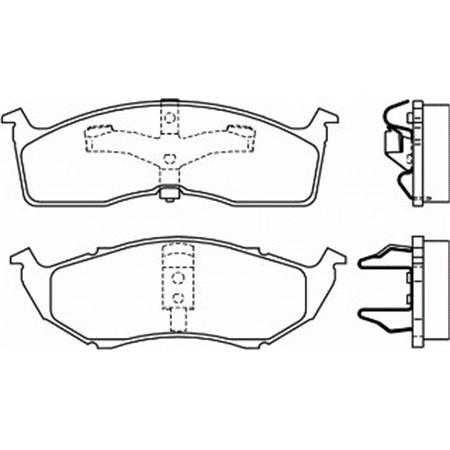 Mintex Front Brake Pads (Full set for Front Axle) *SALE*   MDB1783