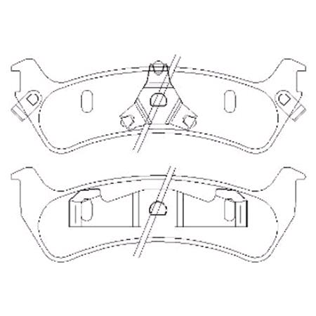 Mintex Rear Brake Pads (Full set for Rear Axle) *SALE*   MDB1933