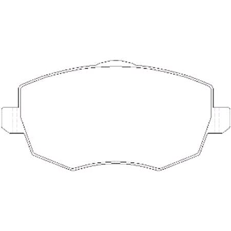 Mintex Front Brake Pads (Full set for Front Axle) *SALE*   MDB2656