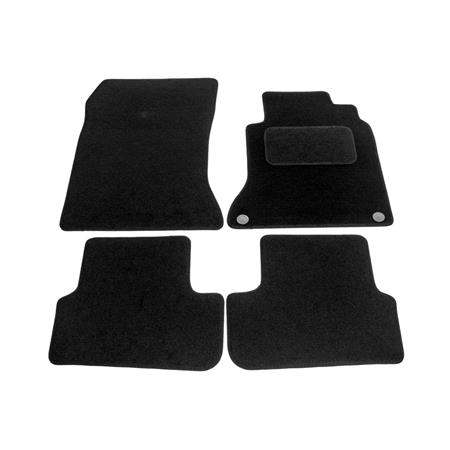 Tailored Car Floor Mats in Black for Mercedes A Class 2012 2018