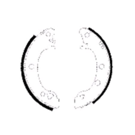 Mintex Brake Shoes Set   MFR256