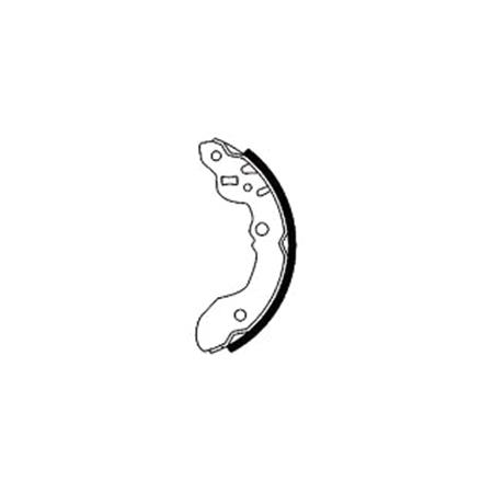 Mintex Brake Shoes Set   MFR414