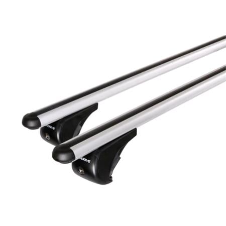 Nordrive Alumia silver aluminium aero  Roof Bars for Subaru FORESTER 2018 Onwards