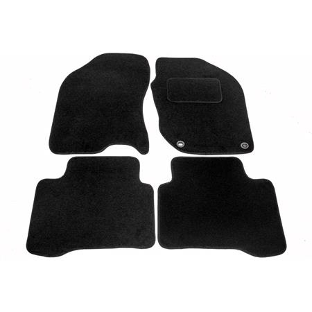 Tailored Car Floor Mats in Black for Nissan X Trail 2001 2007