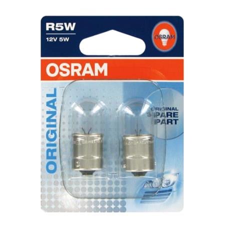 Osram Original R5W 12V Bulb    Twin Pack for Opel COMBO Platform/Chassis, 2012 Onwards