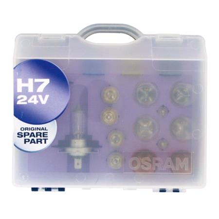 Osram H7 4V Spare Bulb Kit for Opel COMBO Platform/Chassis, 2012 Onwards