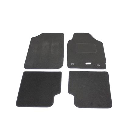 Tailored Car Floor Mats in Black for Peugeot 306 Convertible  1994 2002