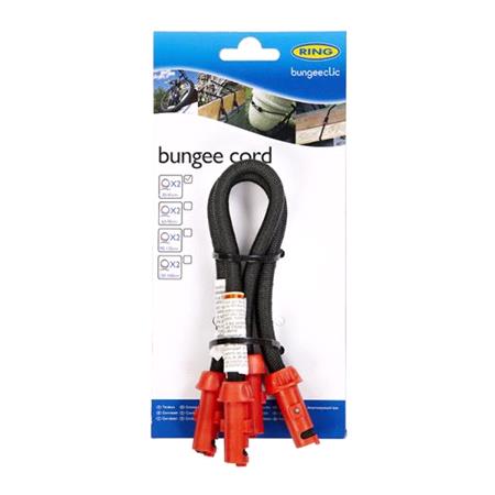 Ring Bungee Clic 30cm Cord (Twin Pack)