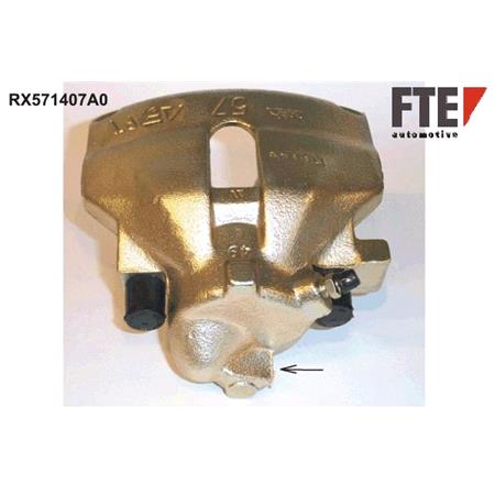 FTE Fist type Brake Caliper, Front Axle Right