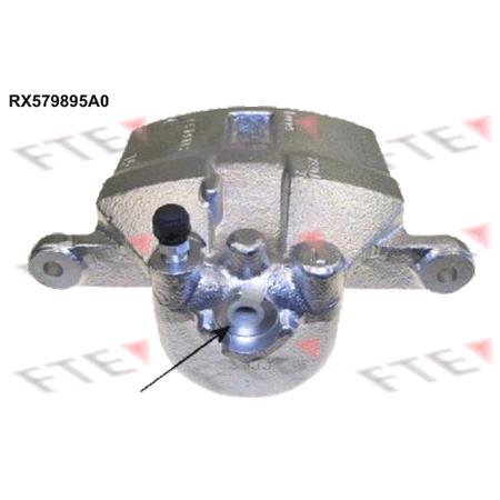 FTE Fist type Brake Caliper, For TRW Braking System   For 282 Braking System, Front Axle Left
