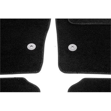 Tailored Car Floor Mats in Black for Seat Ibiza V ST 2010 2017