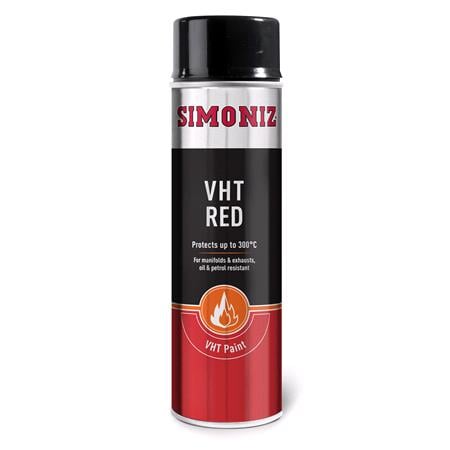 Simoniz Very High Temperature Paint   Red   500ml