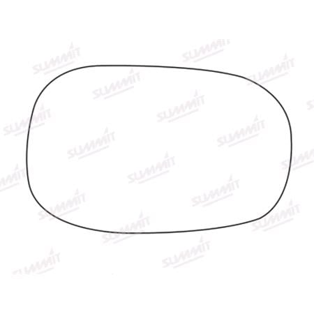Left / Right Stick On Wing Mirror Glass for Ford KA 1996 2008