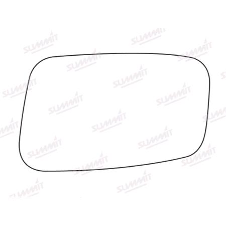 Left Stick On Wing Mirror Glass (Stick On) for Volvo 850 Estate 1991 to 1997