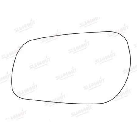 Left Stick On Wing Mirror Glass for Citroen XSARA Coupe 1998 2001
