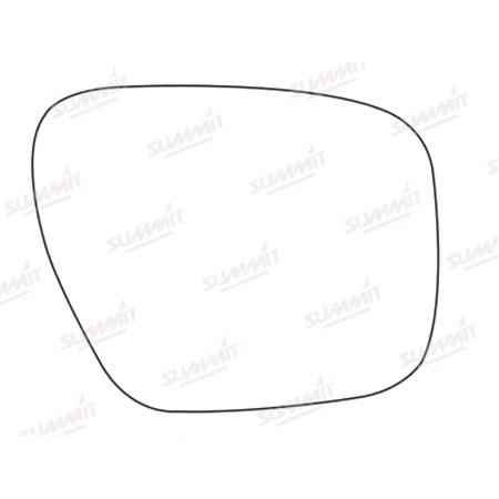Right Stick On Wing Mirror Glass for Mazda CX 7  2007 2012