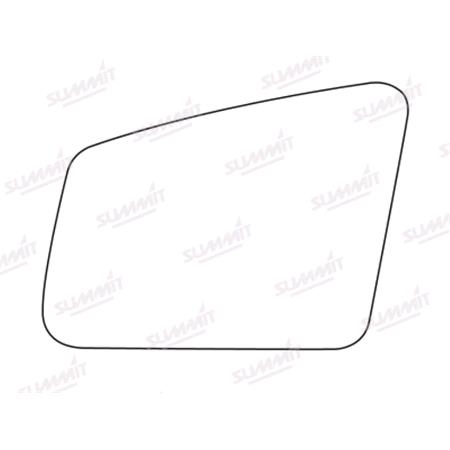 Left Stick On Wing Mirror Glass for Mercedes CLA Shooting Brake 2015 Onwards