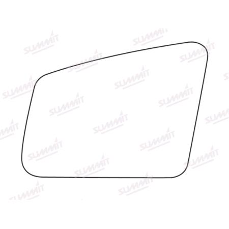 Left Stick On Wing Mirror Glass for Mercedes E CLASS Coupe 2009 Onwards