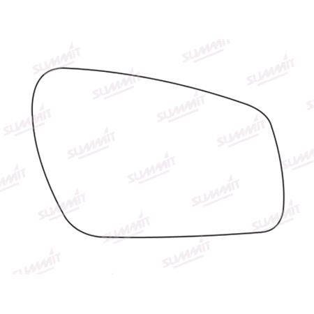 Right Stick On Wing Mirror Glass for FORD FUSION,  2005 2012