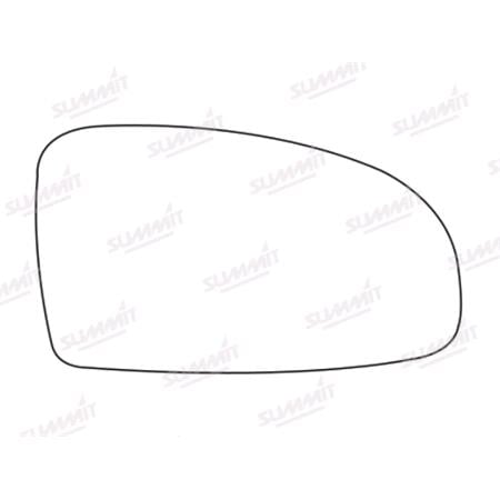 Right Stick On Wing Mirror Glass for Daewoo KALOS 2002 2004