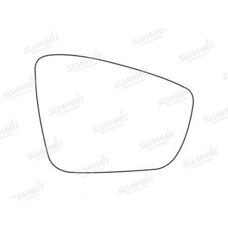 Right Stick On Wing Mirror Glass for Seat Mii 2019 Onwards