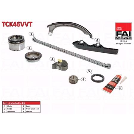 FAI AutoParts Timing Chain Kit   TCK46VVT