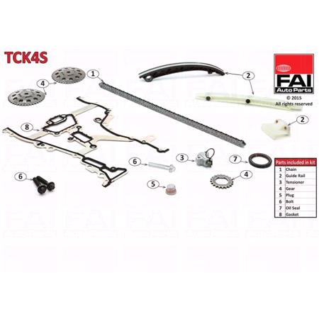 FAI AutoParts Timing Chain Kit   TCK4S