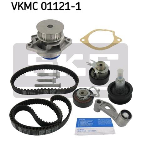 SKF Timing Belt Kit with Waterpump   VKMC01121 1